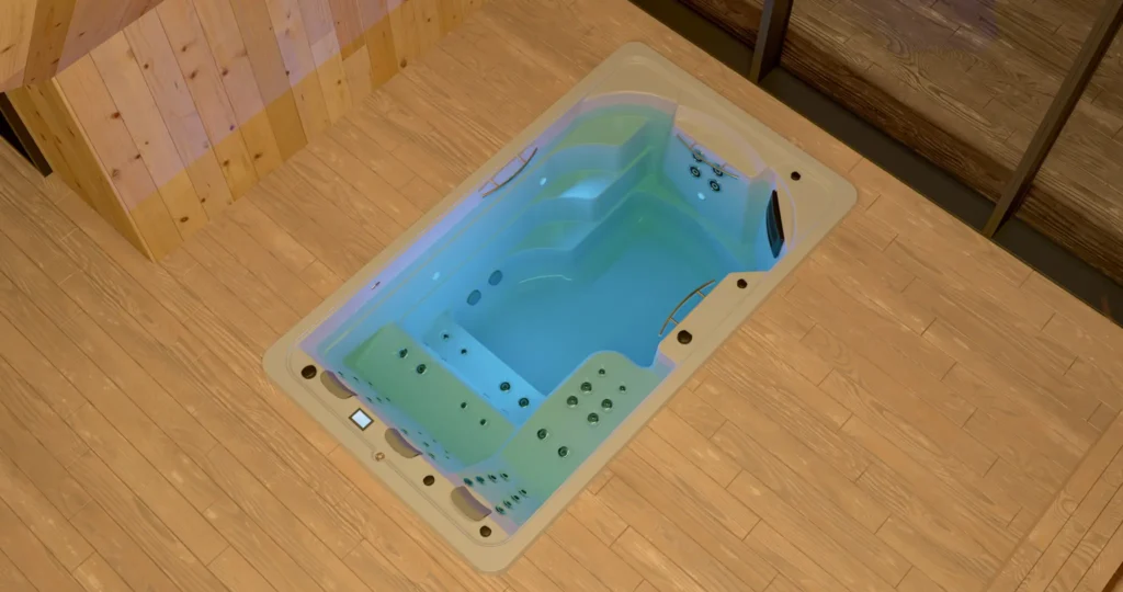 Swimspa Fitness — top view