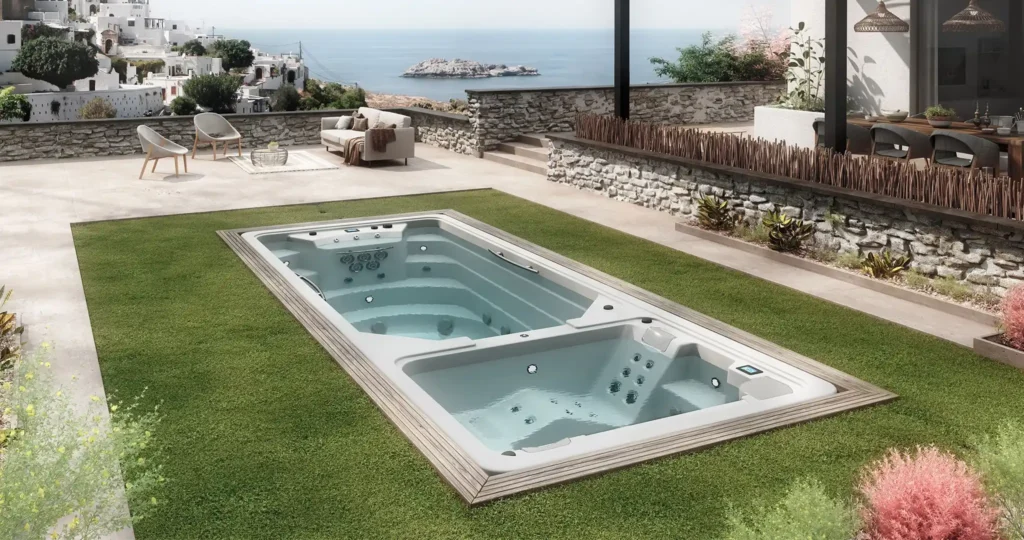 Swimspa Duo — top view