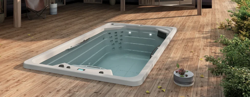 Swimspa Compact Pool — top view